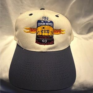 BNSF Railway Burlington Northern Santa Fe 5 Panel Snapback Hat Patch Cap